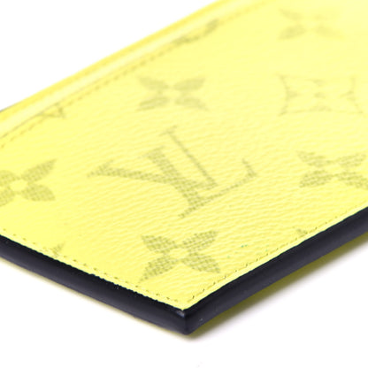 Louis Vuitton Monogram Taiga Coin Card Holder Yellow 6 of 11