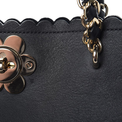 Mulberry Classic Calfskin Cecily Flower Tote Black 10 of 10