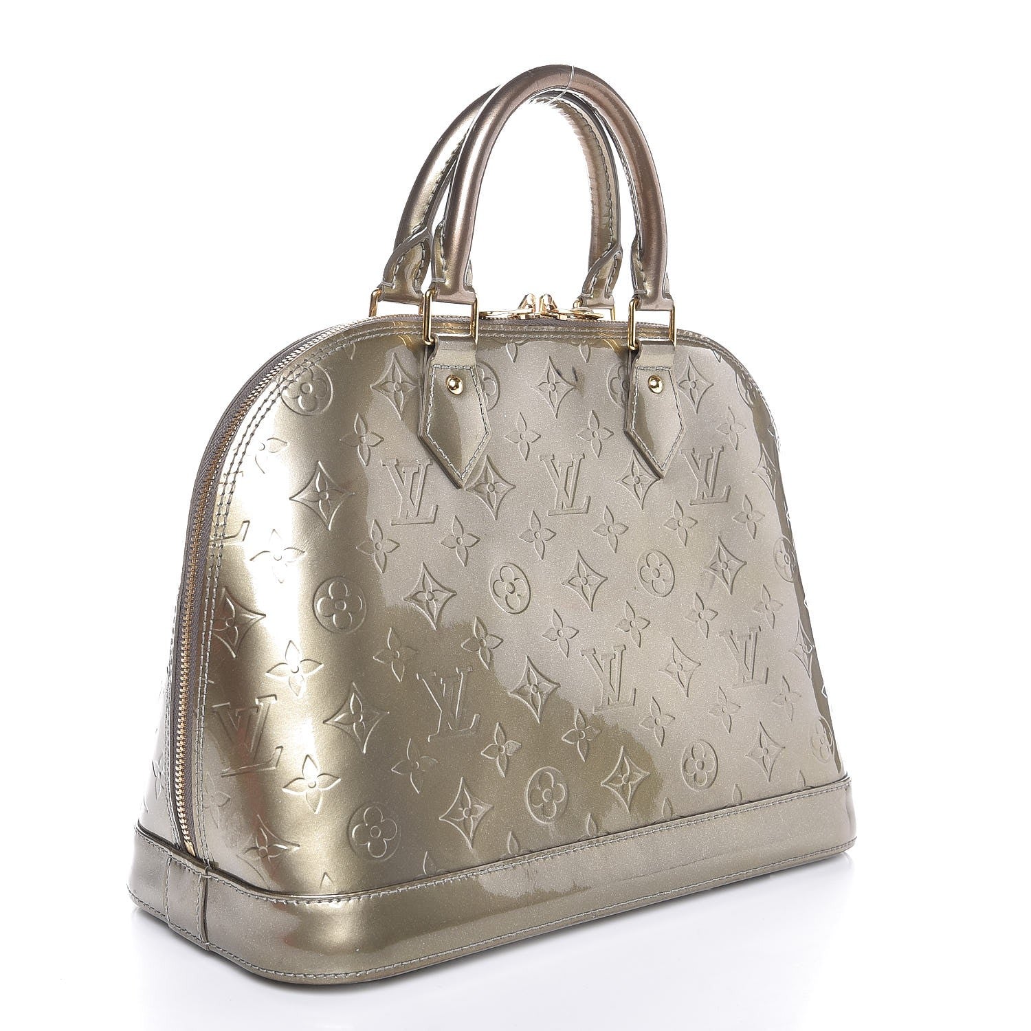 Louis Vuitton Vernis Alma PM Gris Art Deco 3 of 23