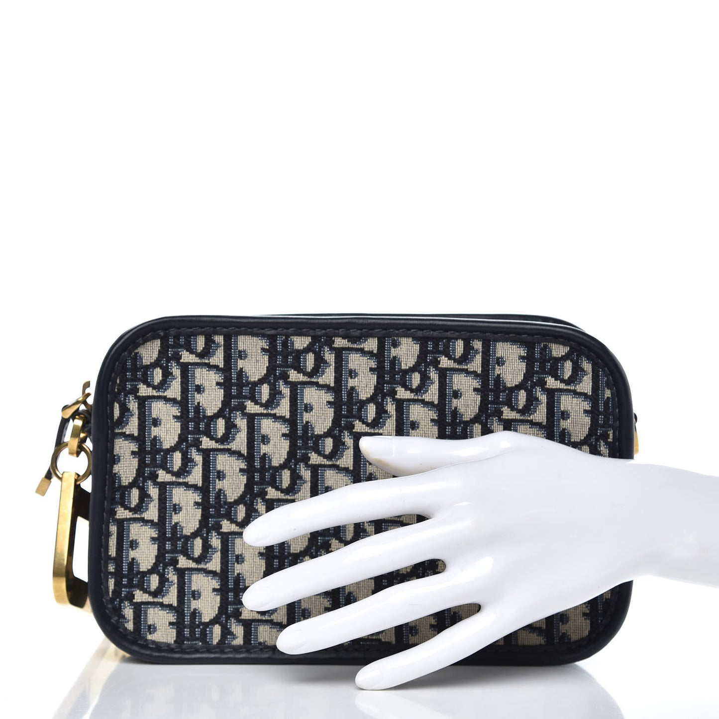 Oblique Diorquake Clutch Blue