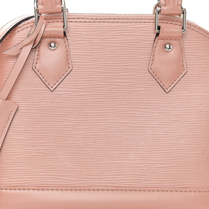 Louis Vuitton Epi Alma BB Rose Nacre 9 of 13