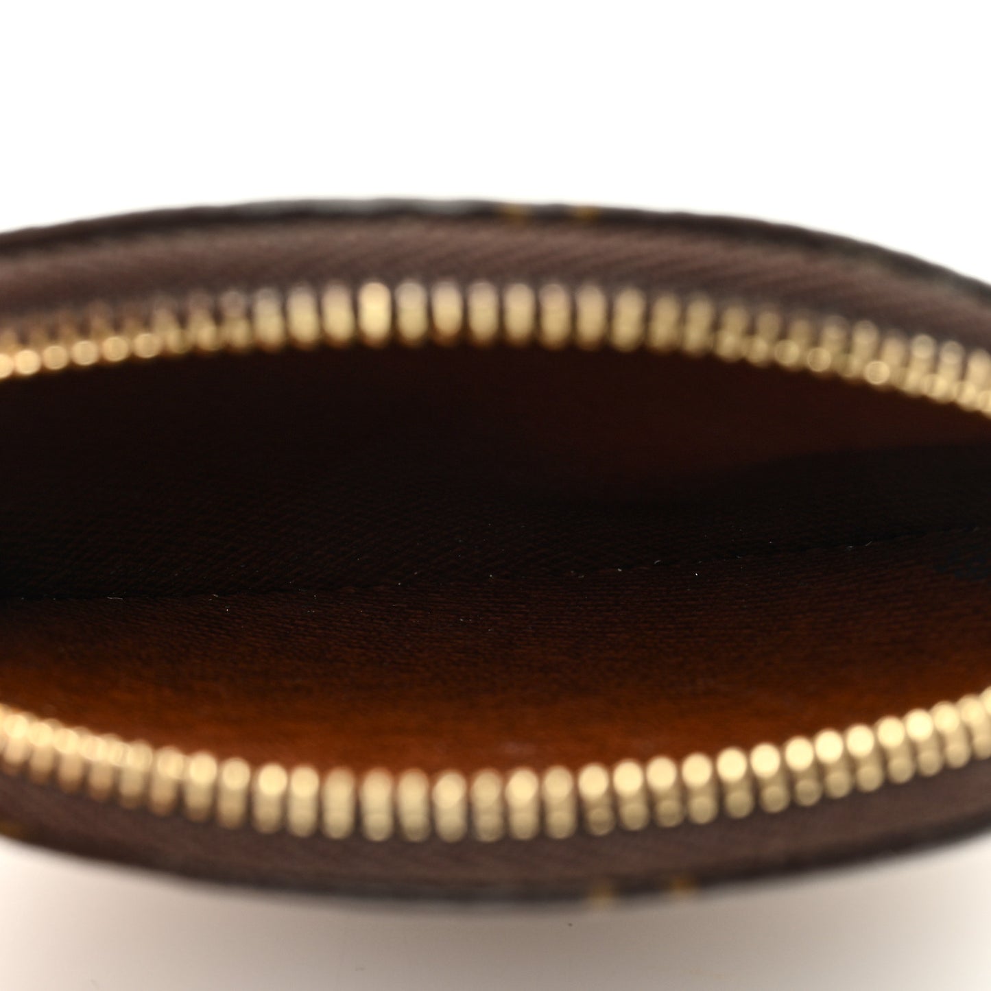 Monogram Round Coin Purse