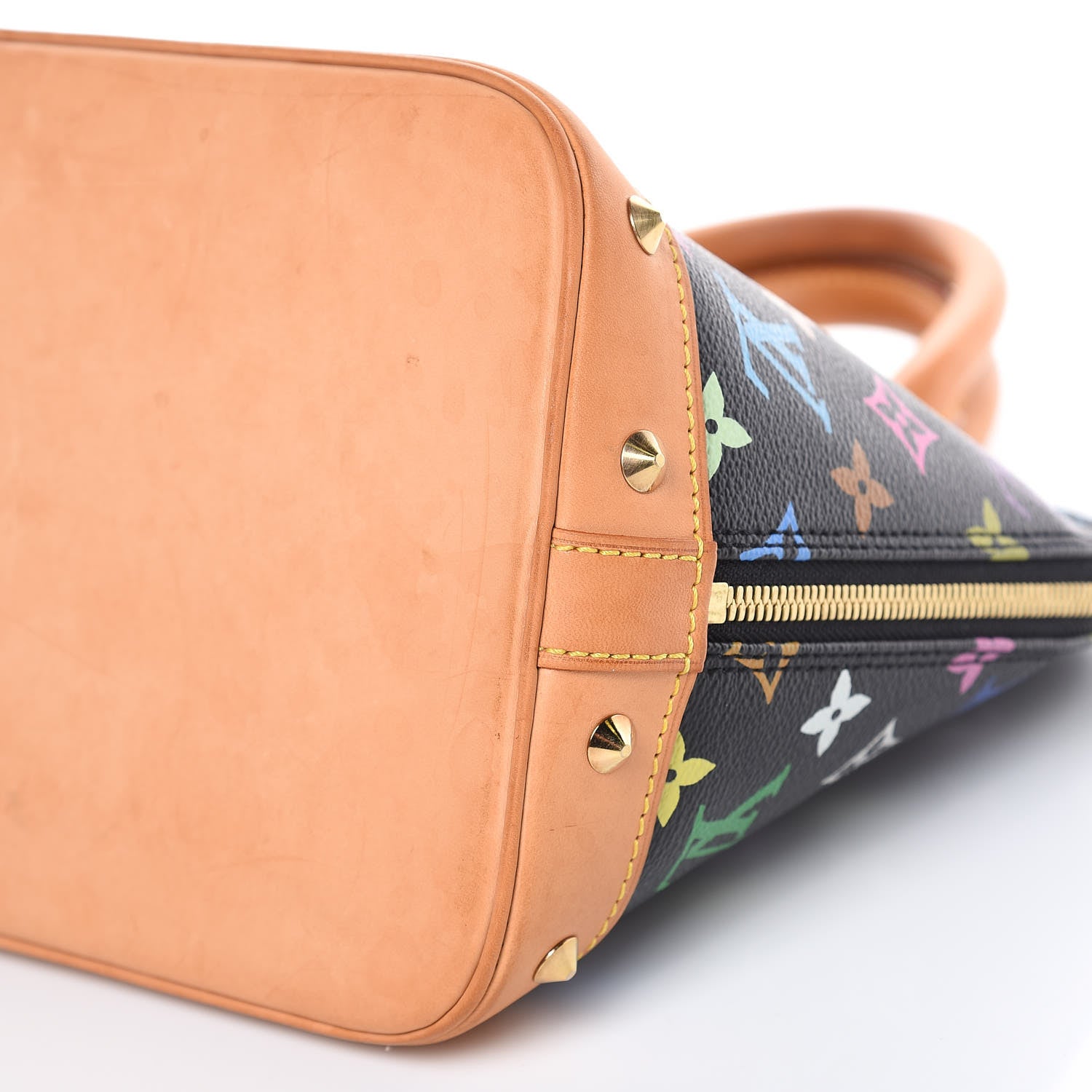 Louis Vuitton Monogram Multicolor Alma Black 8 of 17