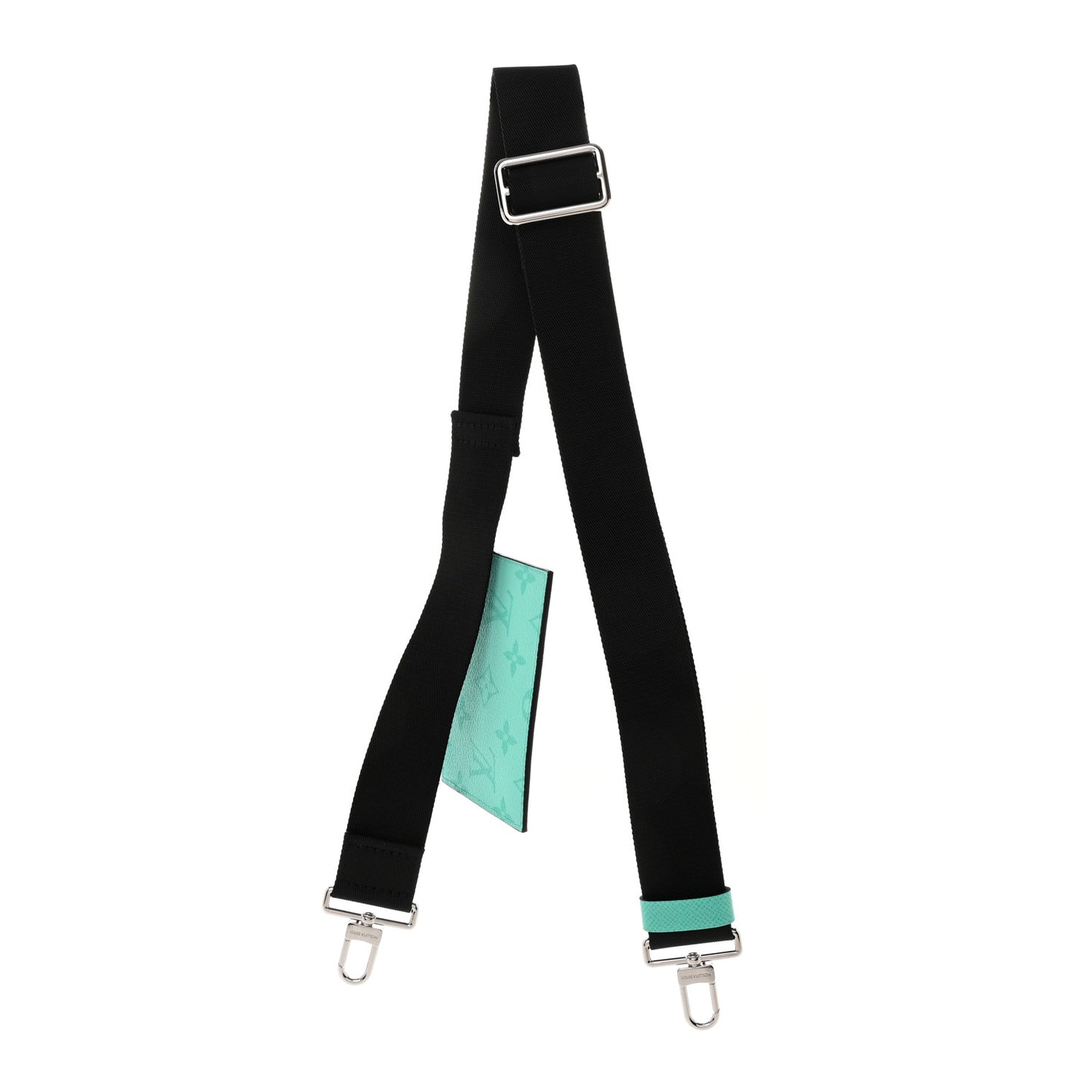 Taiga Monogram Gaston Strap And Key Pouch Miami Green