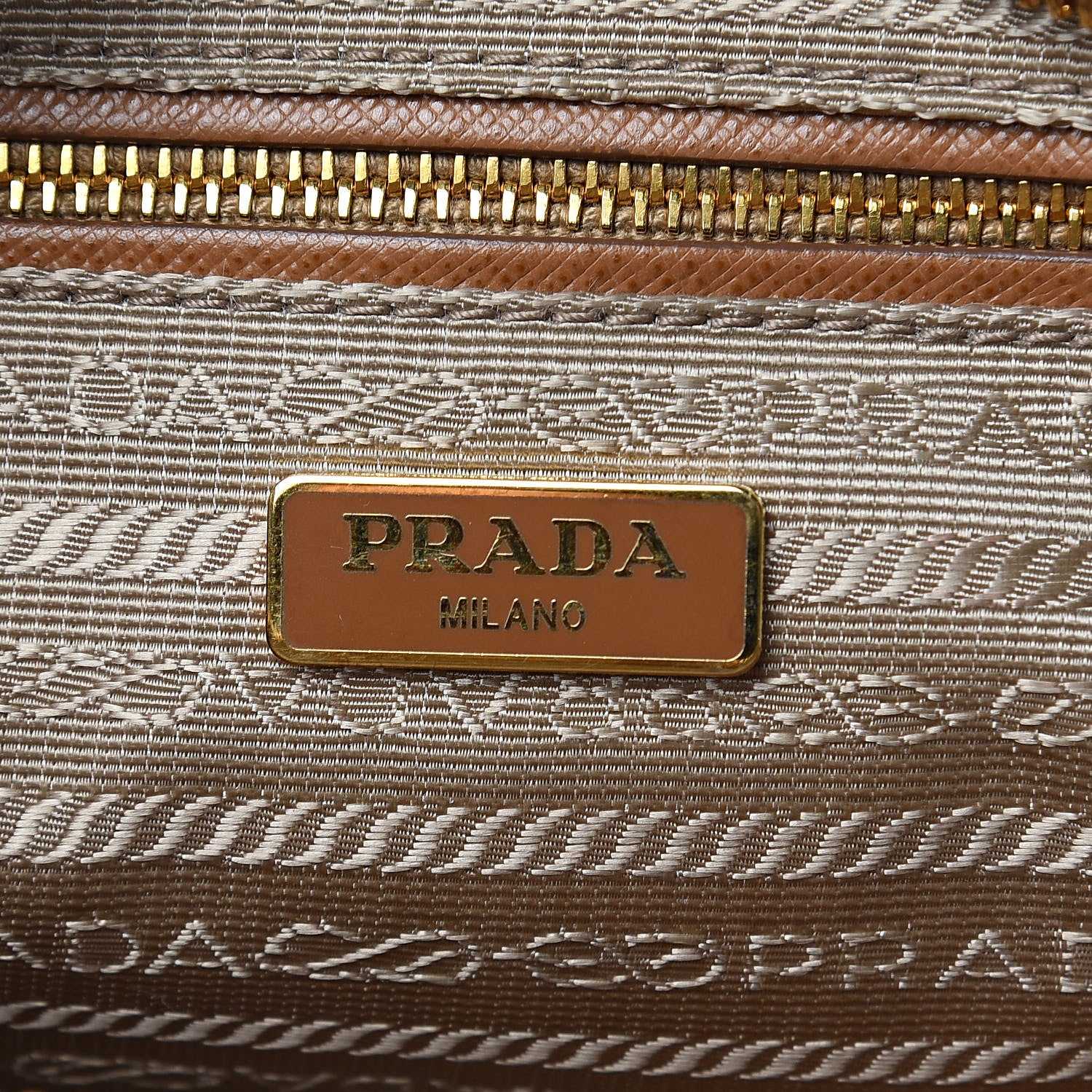 Prada Saffiano Mini Double Zip Shoulder Bag 7 of 14