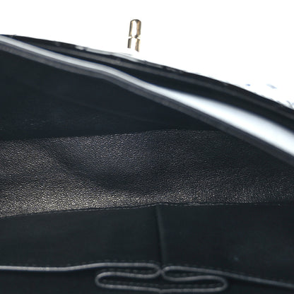Chanel Patent Quilted Medium Double Flap Black 5 of 9