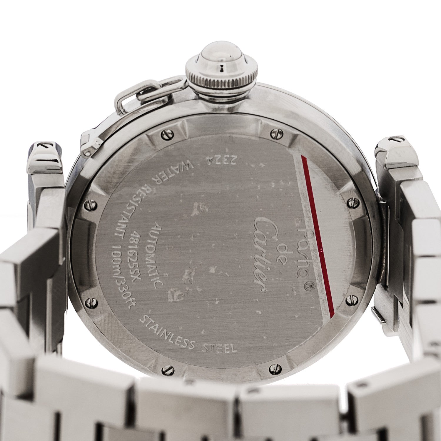 Cartier Stainless Steel 35mm Pasha C Automatic Watch 4 of 4