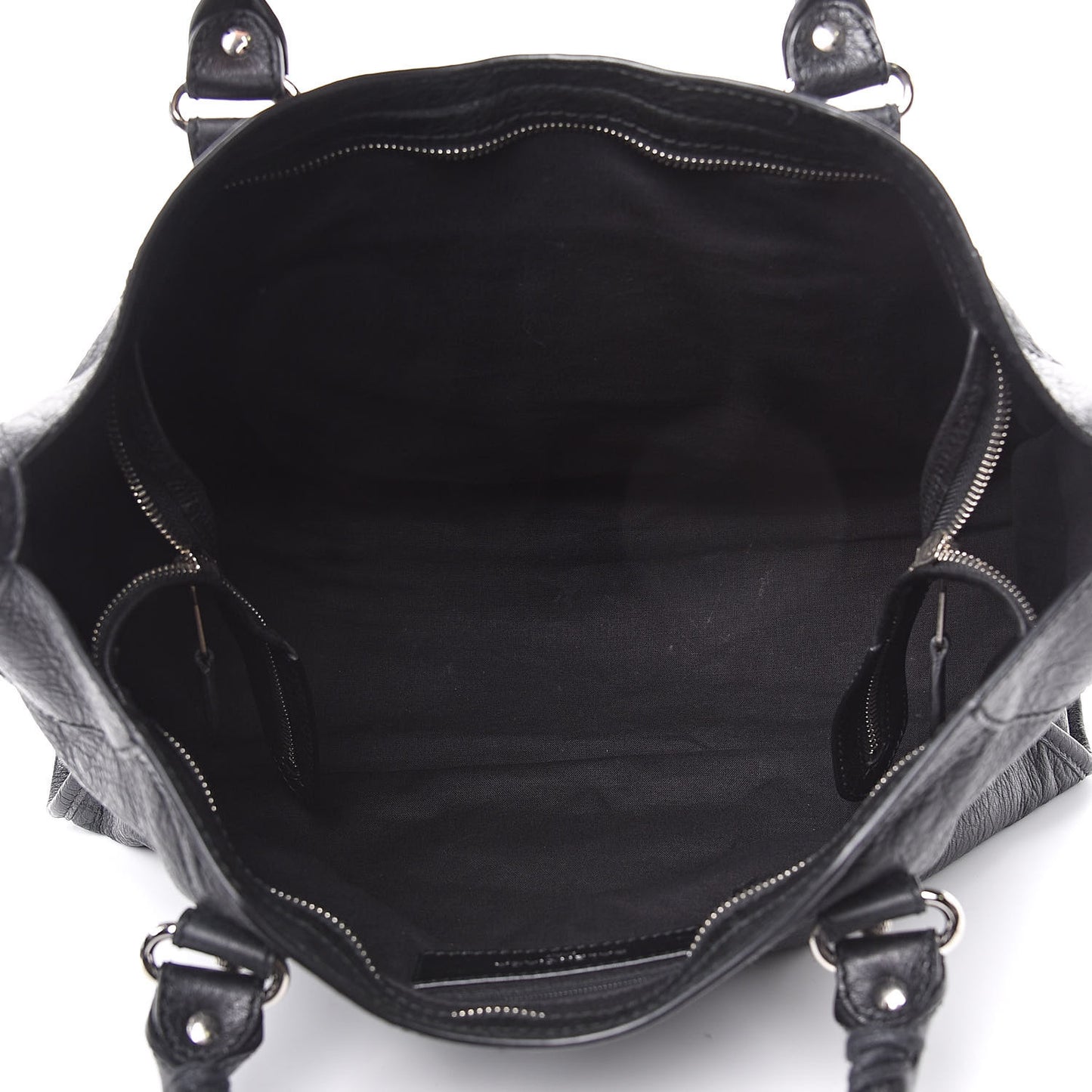 Agneau Giant 12 Silver Hardware City Black