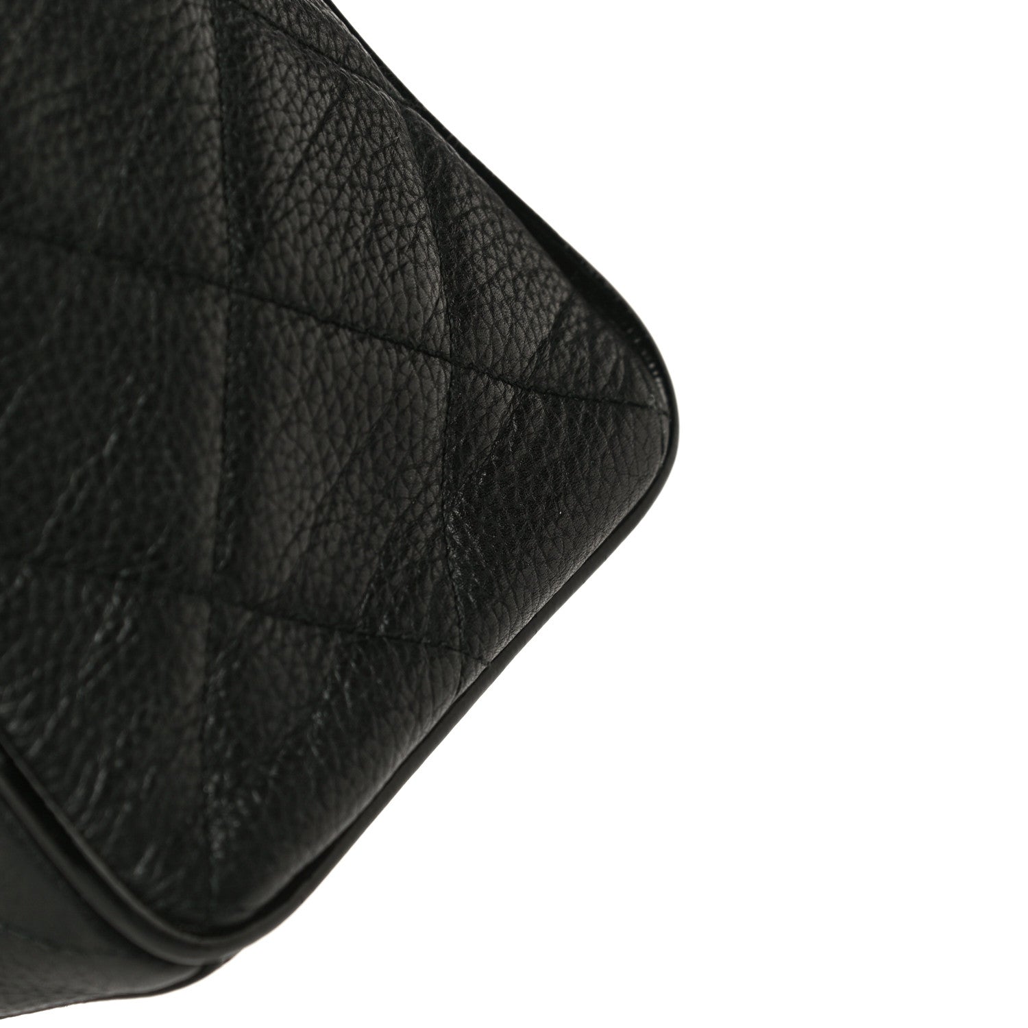 Chanel Caviar Patent Quilted Bowler Black 22 of 23