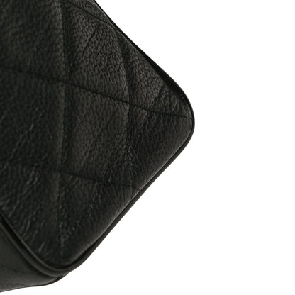 Chanel Caviar Patent Quilted Bowler Black 22 of 23