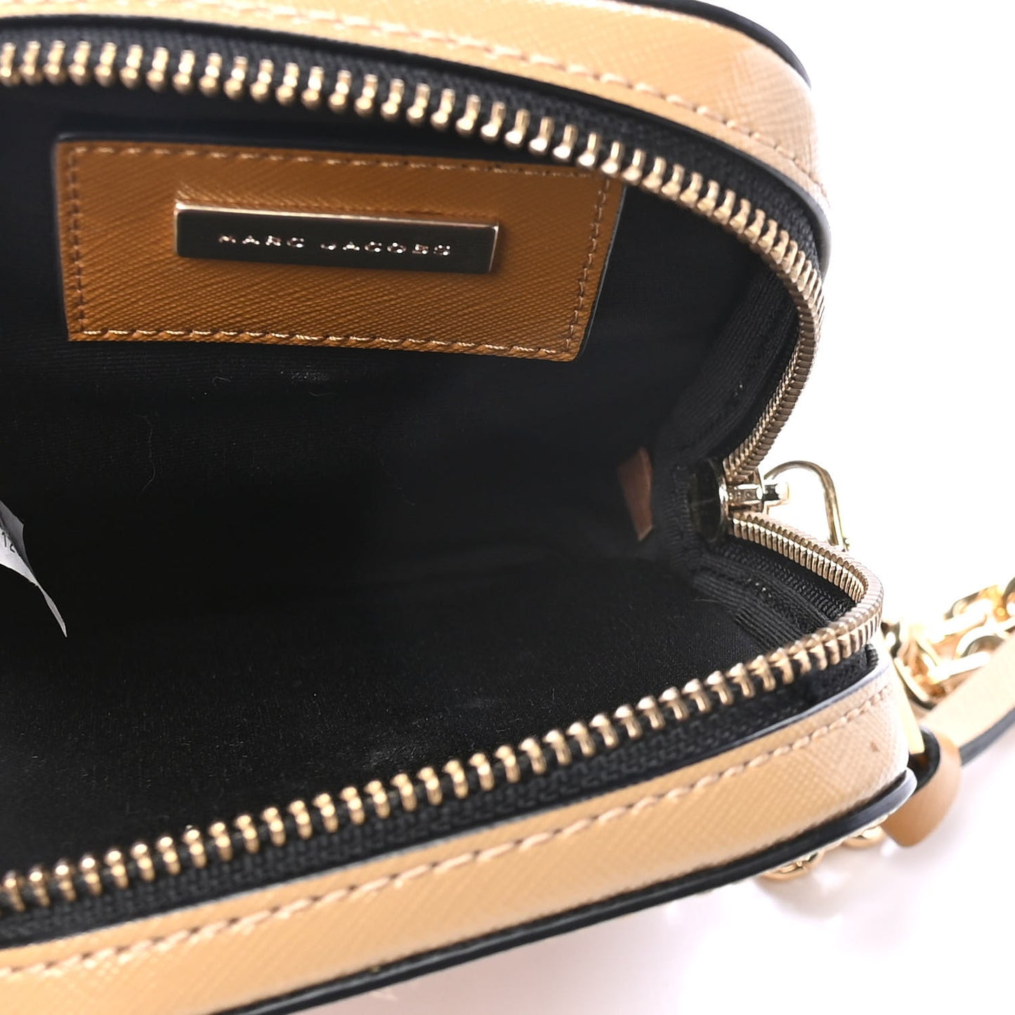 Saffiano The Hot Shot Crossbody Mustard