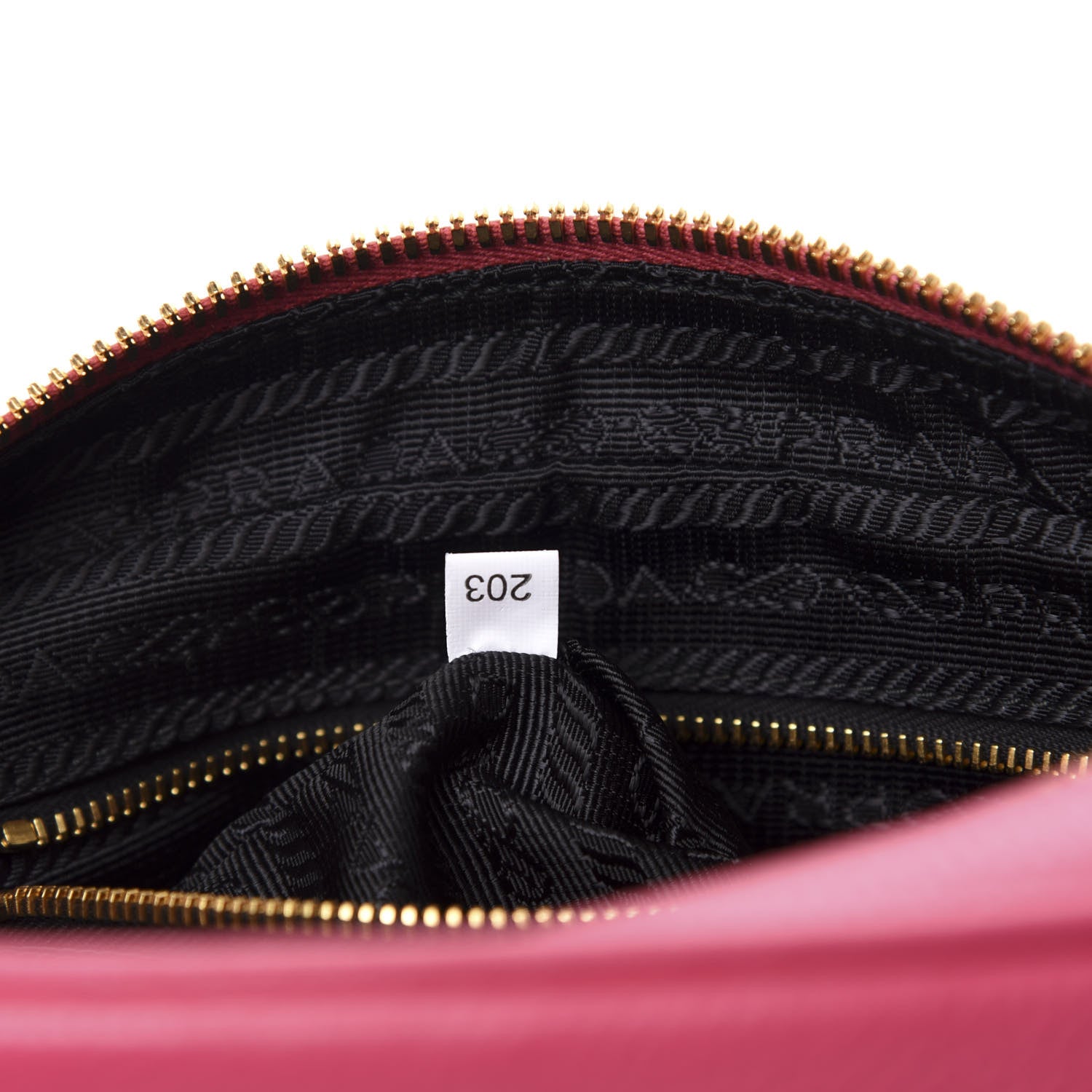 Prada Vitello Phenix Camera Bag Peonia 9 of 10