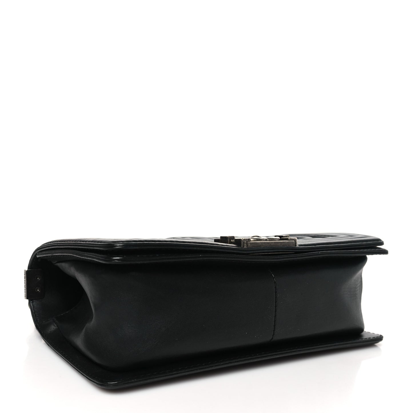 Lambskin Medium Celtic Boy Flap Black