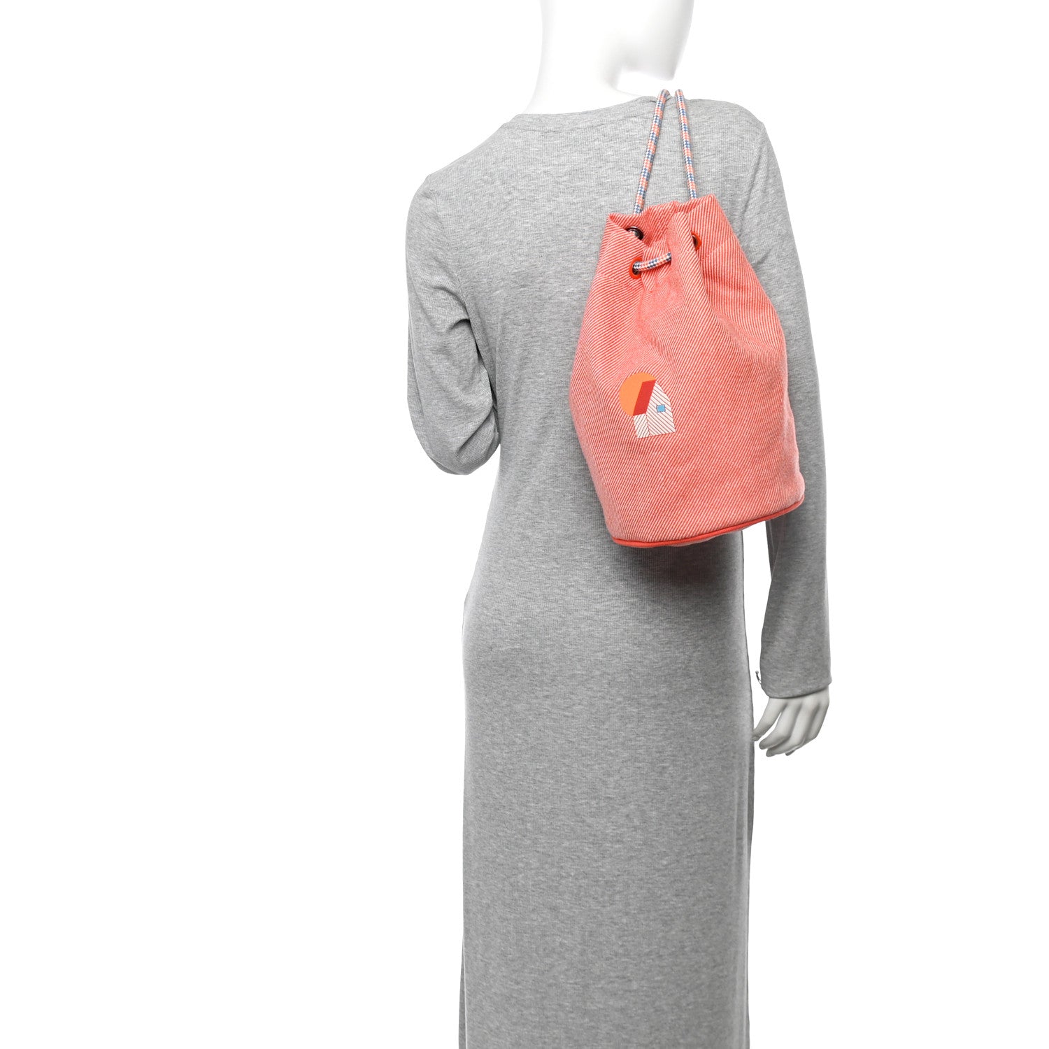 Hermes Les Cabanes Duffle Bag Orange Feu 2 of 12