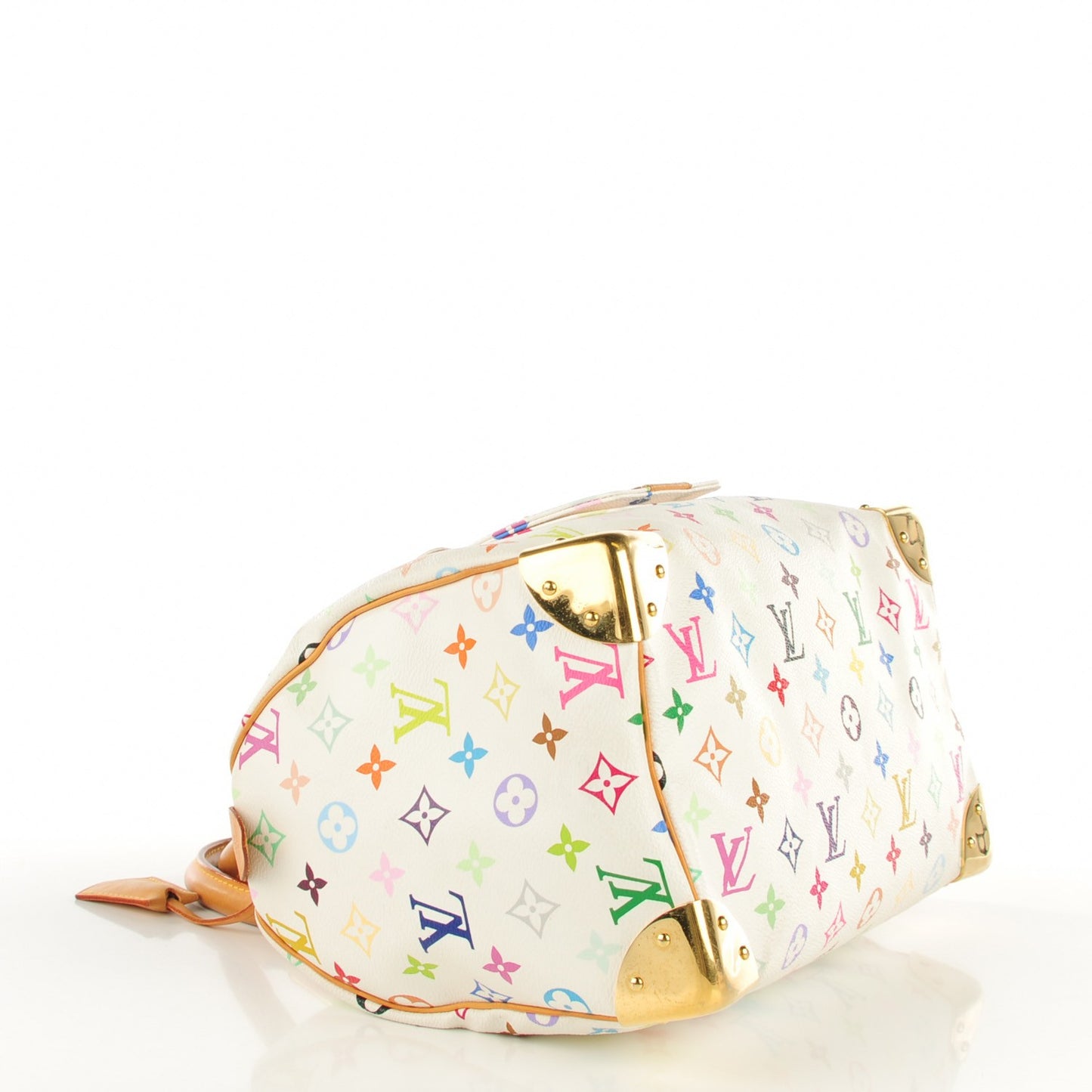 Monogram Multicolor Speedy 30 White