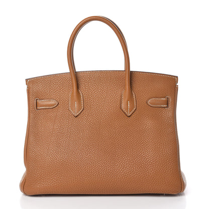 Hermes Togo Birkin 30 Gold 4 of 45