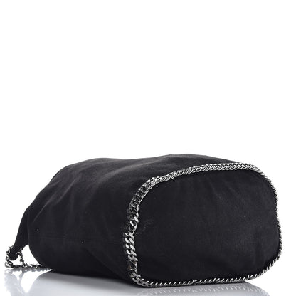 Stella McCartney Shaggy Deer Big Falabella Bucket Bag Black 4 of 8
