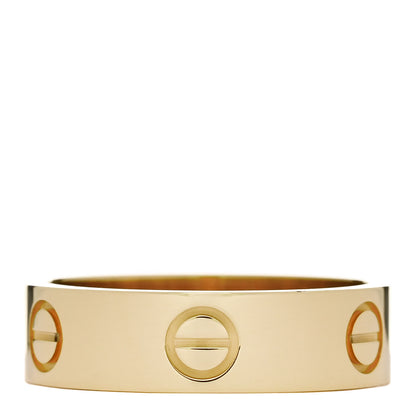 Cartier 18K Yellow Gold 5.5mm LOVE Ring 56 7.75 3 of 5