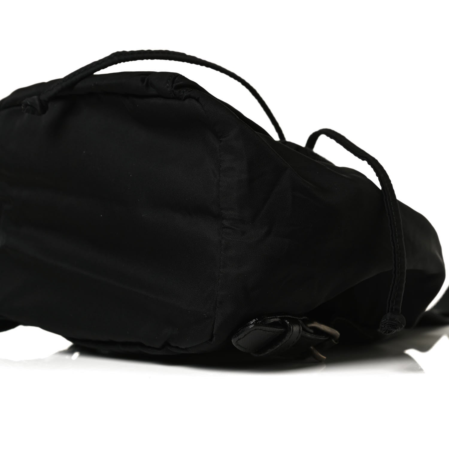 Prada Nylon Vela Mini Cinch Backpack Black 5 of 15