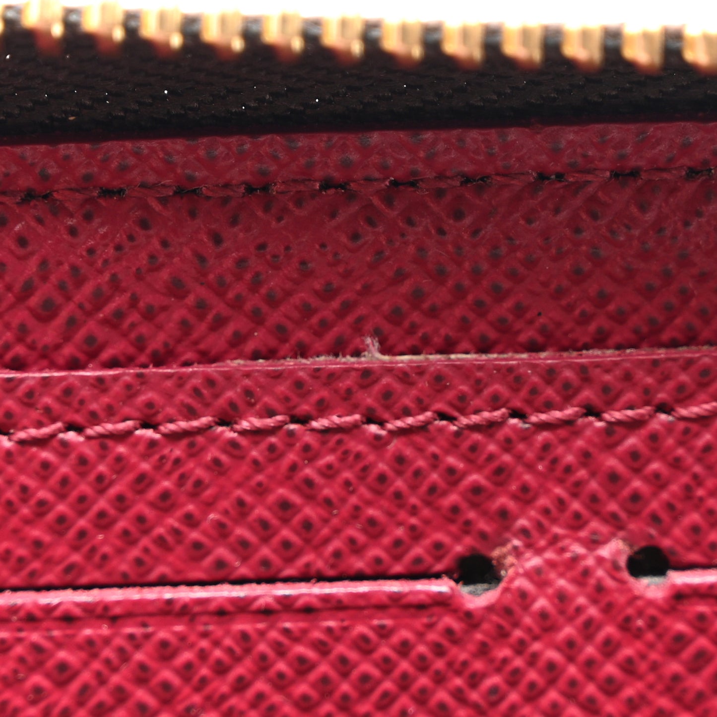 Monogram Clemence Wallet Fuchsia