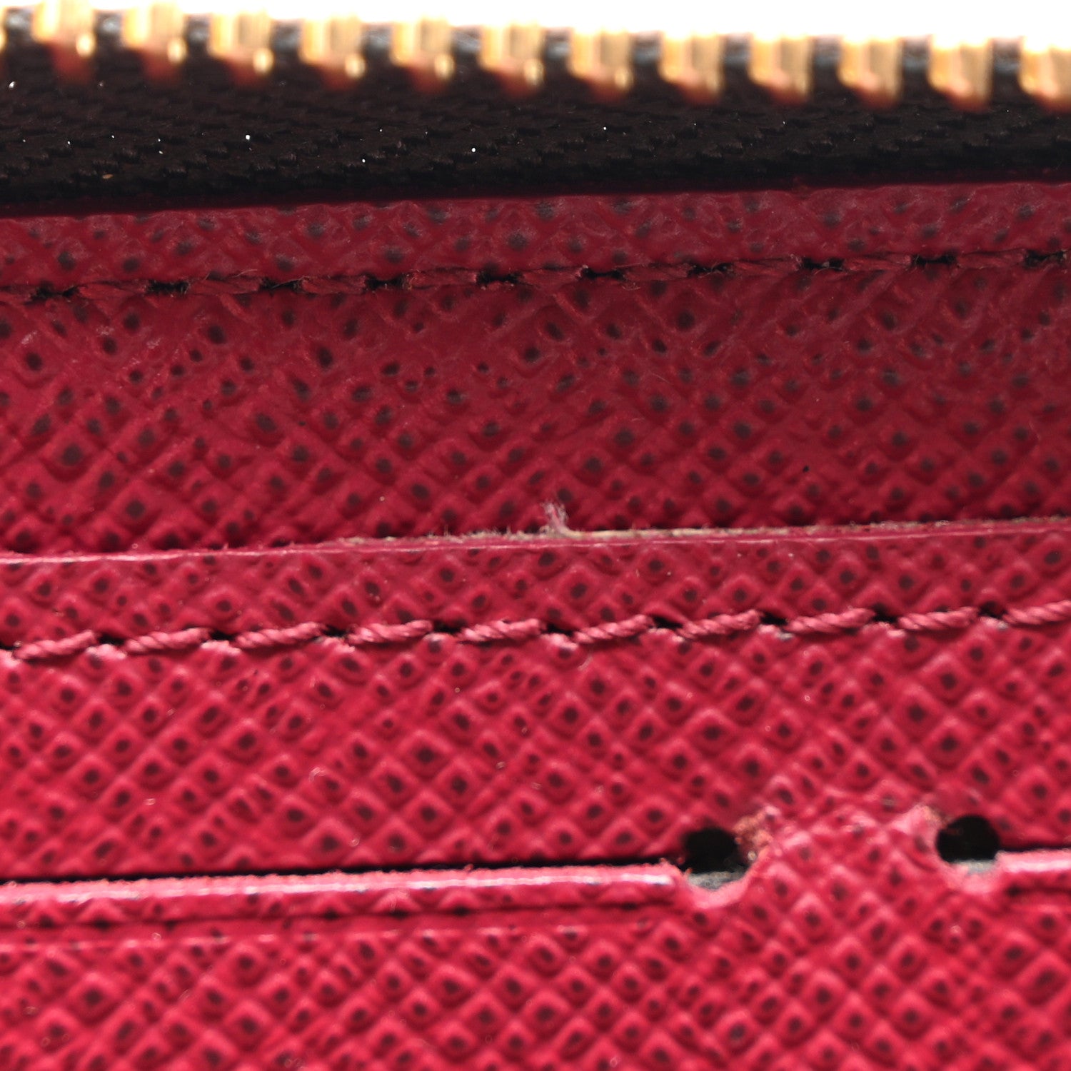 Louis Vuitton Monogram Clemence Wallet Fuchsia 9 of 10