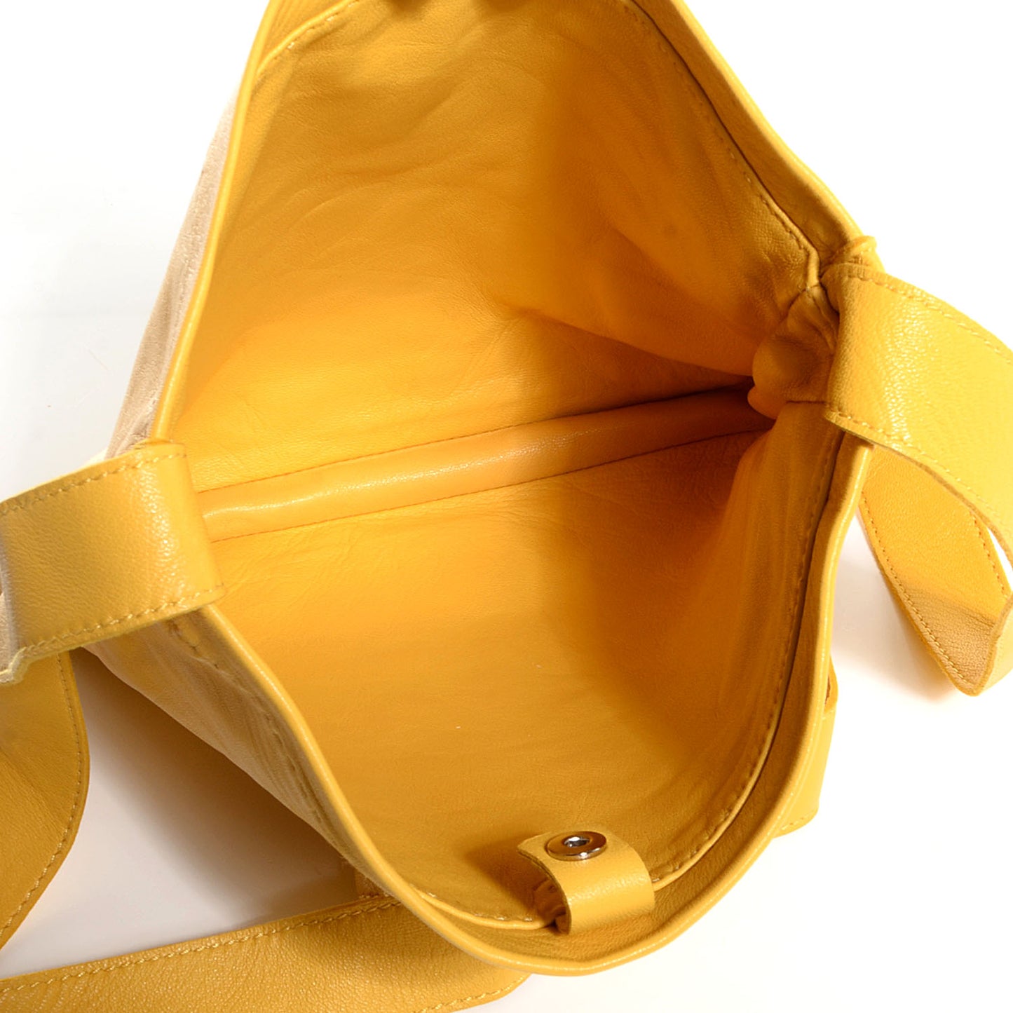 Lambskin Clou De Selle Pouch Soleil