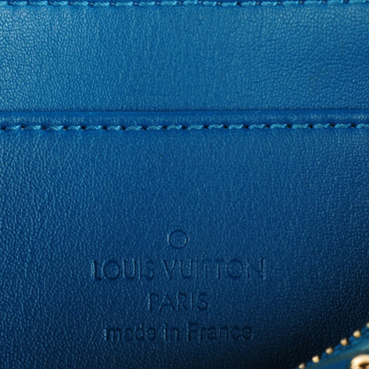 Louis Vuitton Vernis Trousse Cosmetic Pouch Blue Galactic 6 of 7
