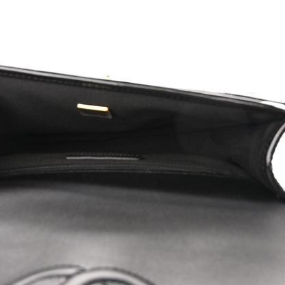 Chanel Patent Quilted Small School Memory Top Handle Flap Black 5 of 11