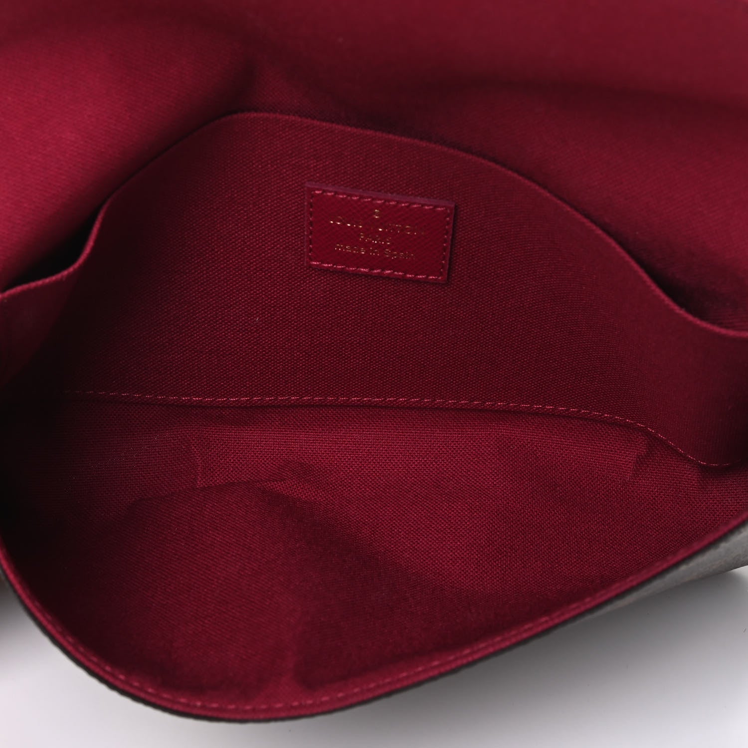 Louis Vuitton Monogram Pochette Felicie Chain Wallet Fuchsia 4 of 8