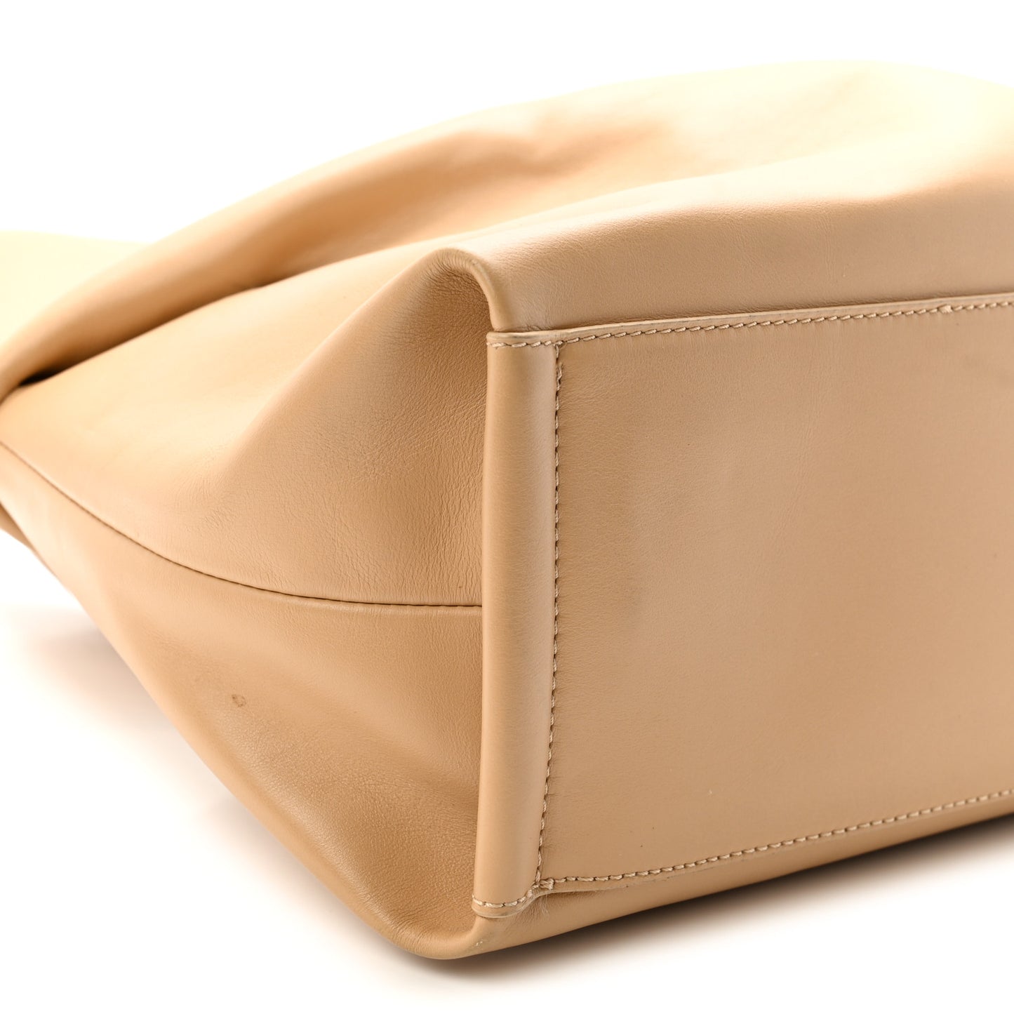 Calfskin Judy East West Tote Soft Tan