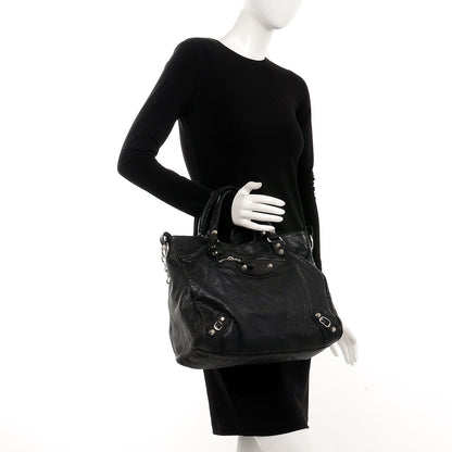 Balenciaga Agneau Giant 12 Silver Hardware Velo Black 2 of 14