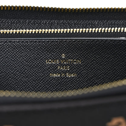 Louis Vuitton Monogram Giant Jungle Zippy Wallet Black 6 of 6