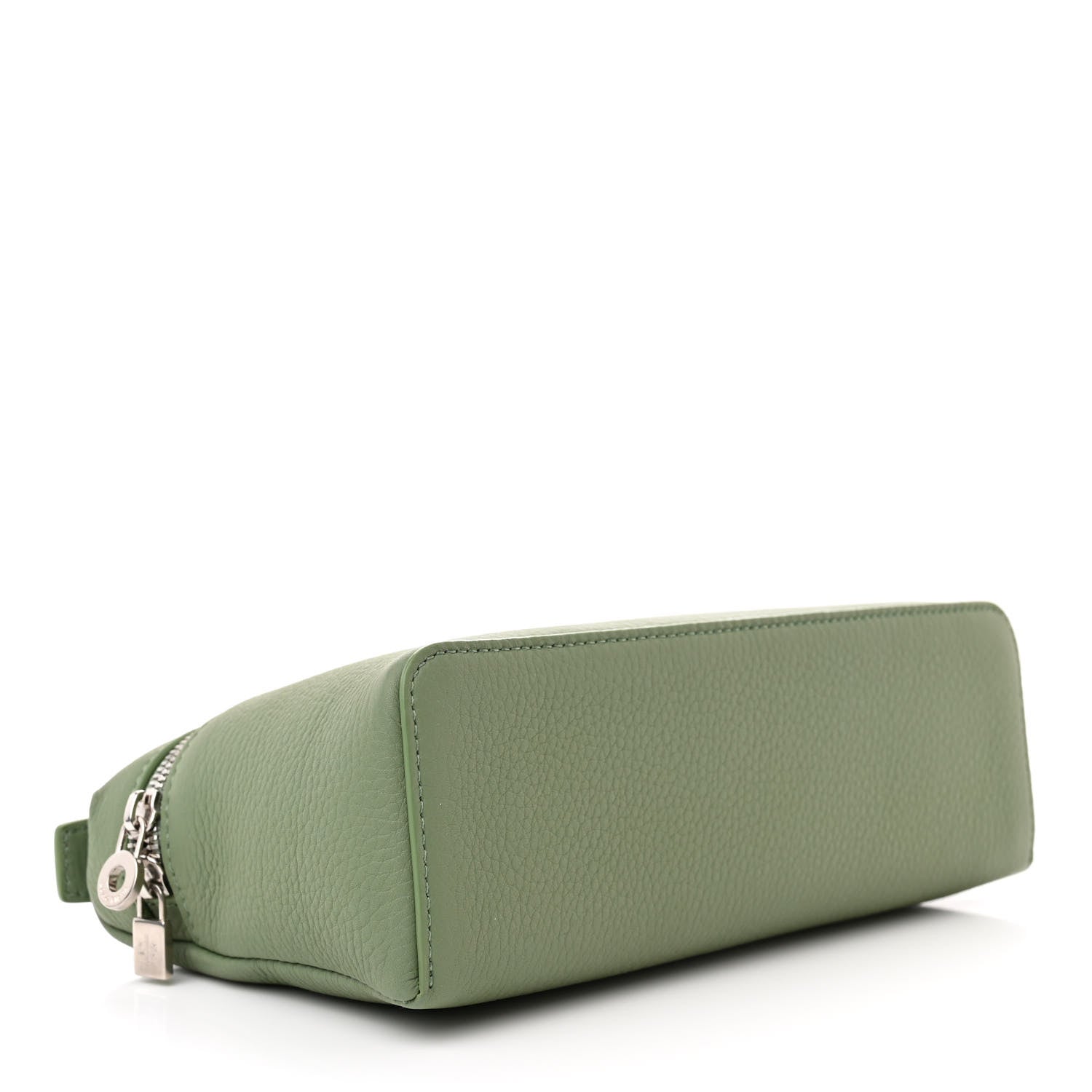 Loro Piana Grained Calfskin L19 Extra Pocket Pouch Sage Brush Leaves 4 of 9