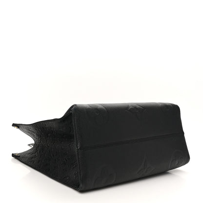 Louis Vuitton Empreinte Monogram Giant Onthego GM Black 4 of 9