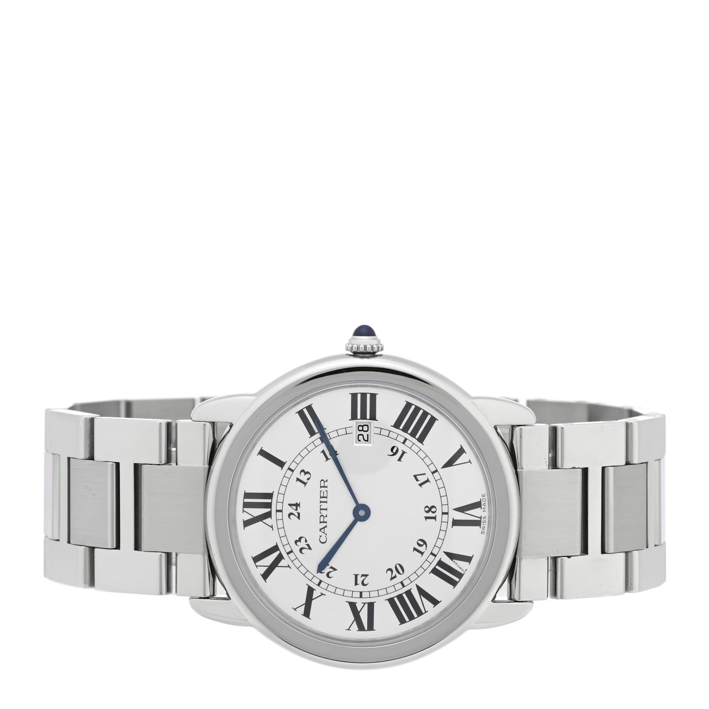 Stainless Steel 36mm Ronde Solo Quartz Watch