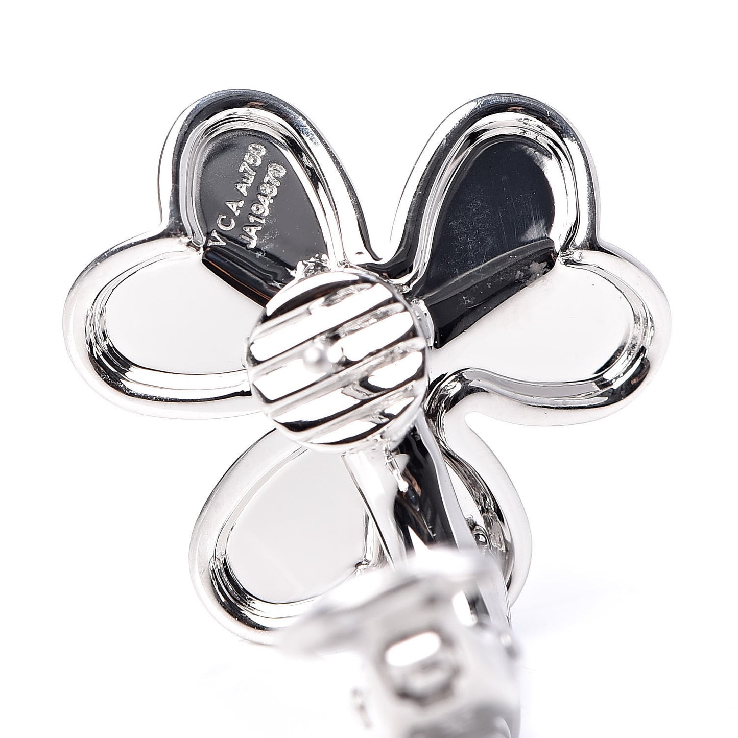 18K White Gold Diamond Small Frivole Earrings