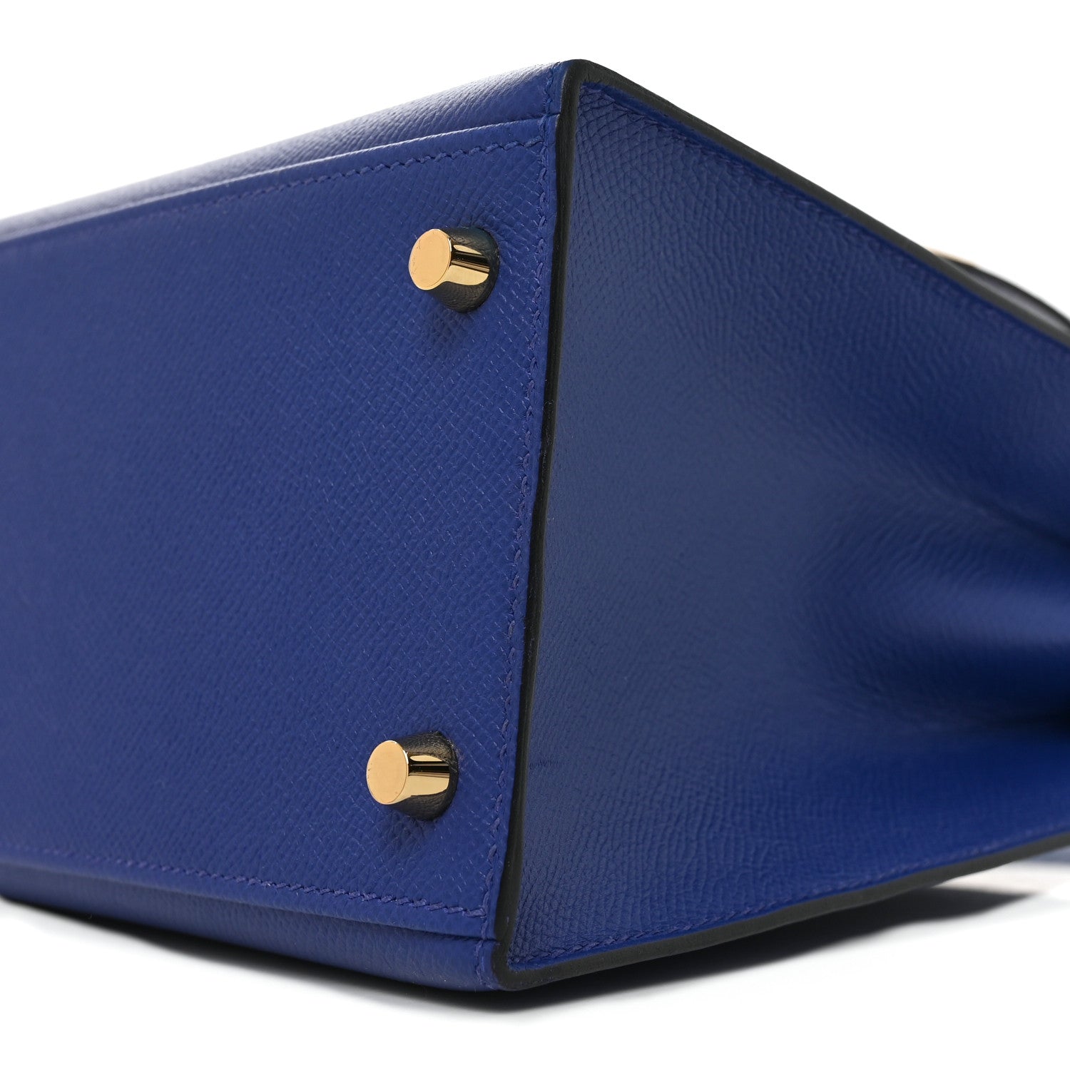 Hermes Epsom Kelly Sellier 28 Bleu Electrique 9 of 9