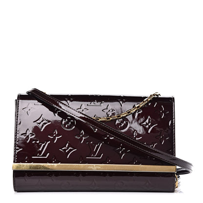 Louis Vuitton Vernis Ana Clutch Amarante 1 of 10