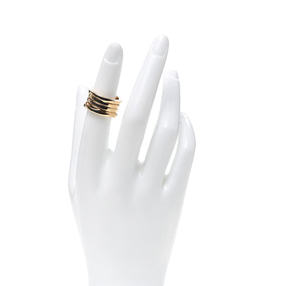 Bulgari 18K Yellow Gold B.Zero1 Four-Band Ring 51 5.75 2 of 5