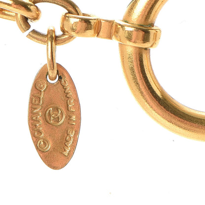 Chanel Pendant Long Chain Necklace Gold 6 of 6