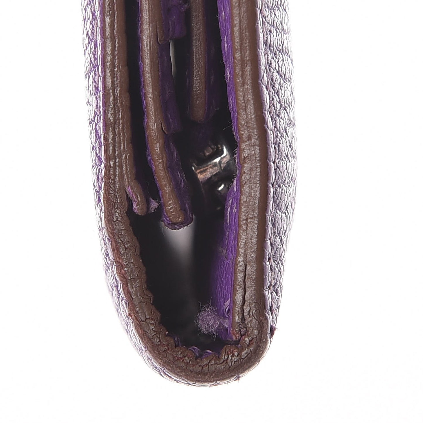 Chèvre Mysore Bearn Gusset Wallet Parme