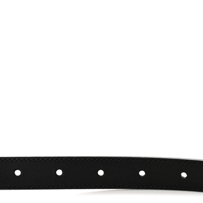 Gucci Calfskin Double G 20mm Belt 80 32 Black 4 of 8
