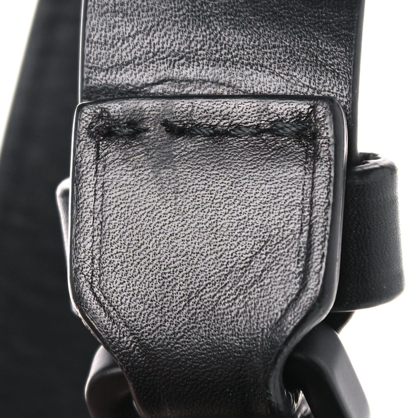 Nappa Intrecciato Crossbody Phone Holder Black