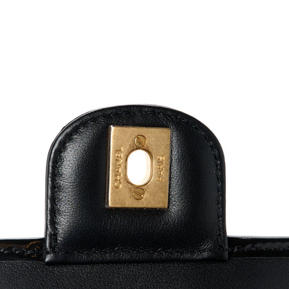 Chanel Patent School Memory Mini Top Handle Flap Black 6 of 12