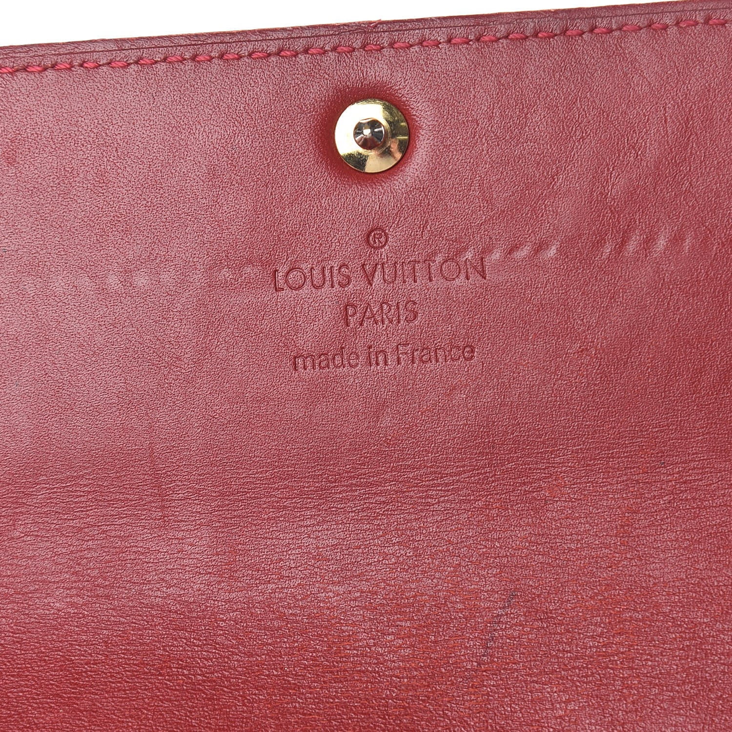 Louis Vuitton Vernis Sarah Wallet Pomme D'Amour 6 of 9