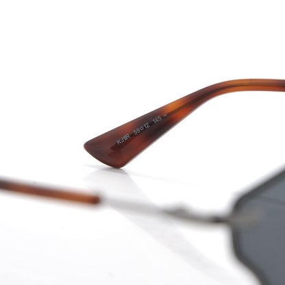 Christian Dior So Real Pop Sunglasses Dark Ruthenium Grey Havana 6 of 9