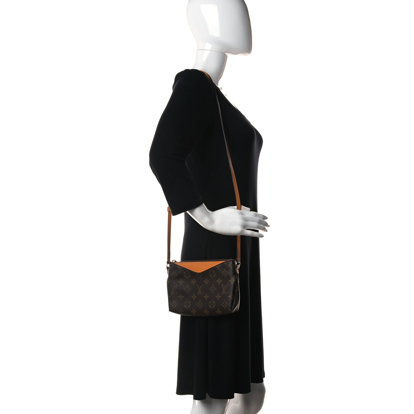 Monogram Pallas Clutch Saffron