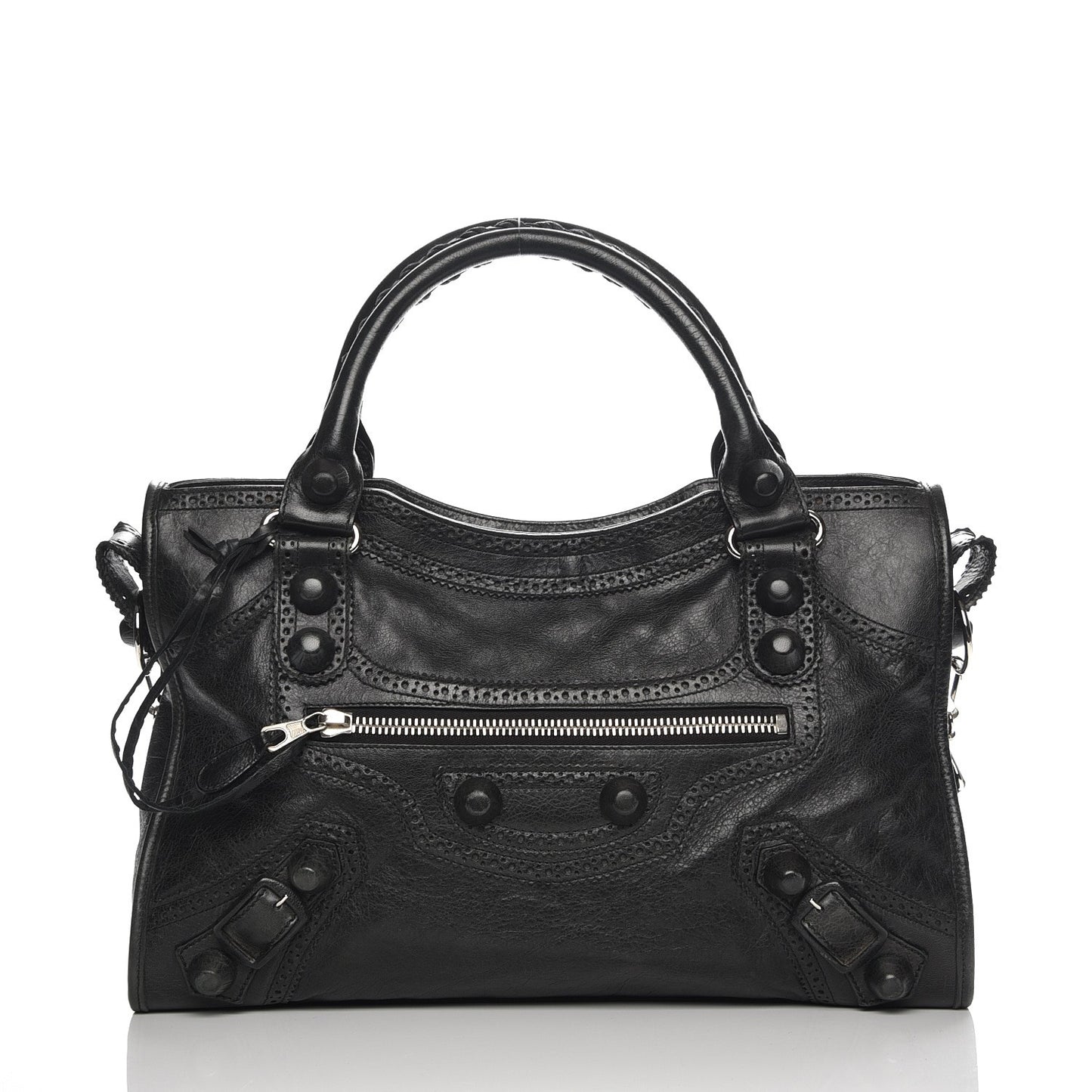 Agneau Giant Brogues Hardware City Black