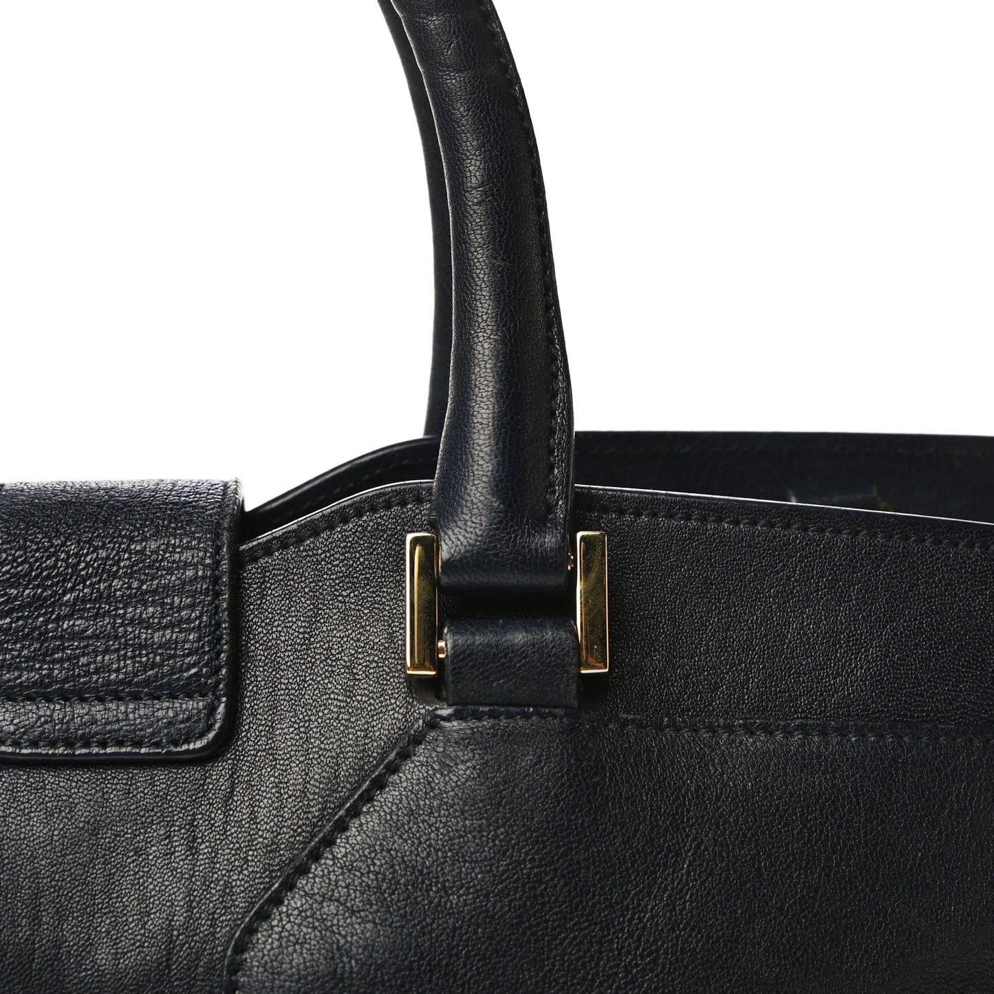 Sheepskin Small Cabas ChYc Navy