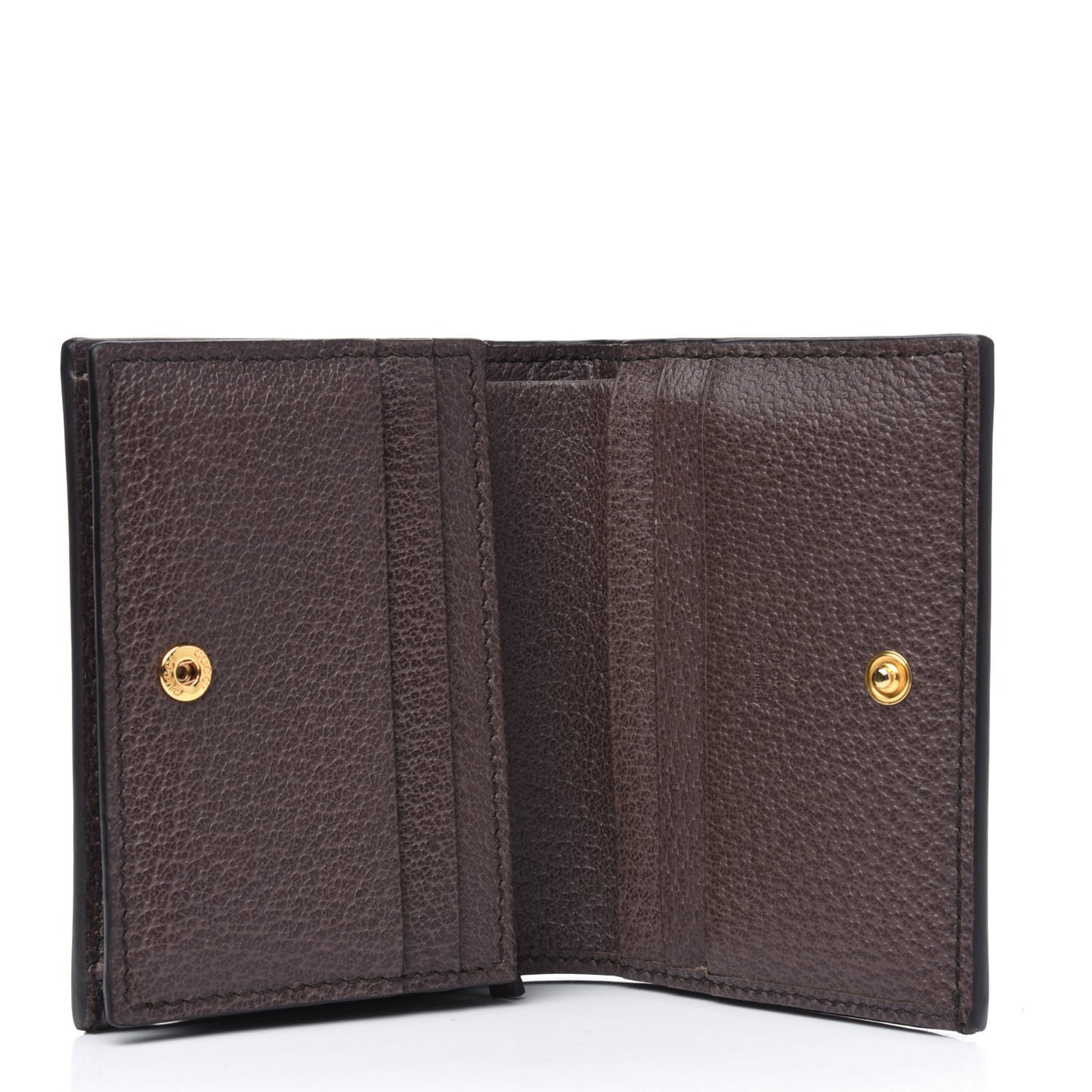 GG Supreme Monogram Web Ophidia Card Case Beige New Acero